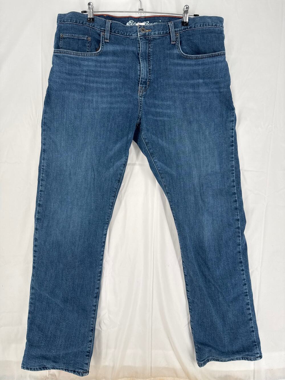 Eddie Bauer Flex Flannel Lined Jeans Classic Fit Straight Leg 40x32